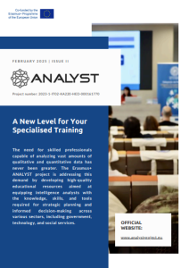 Read more about the article February 2025 | Newsletter Vol. II – A New Era in Intelligence Analysis Training